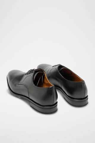 Derbies de piel bovina - Negro