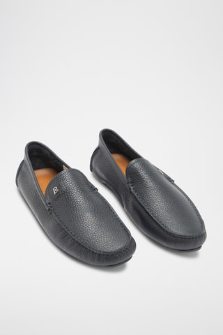 Mocasines de piel bovina - Azul marino