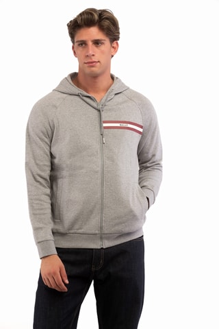 Sudadera con capucha - Gris jaspeado