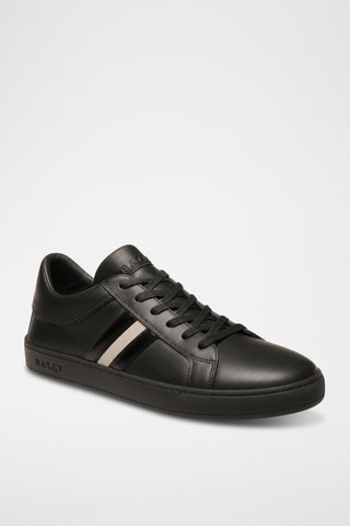 Zapatillas de piel bovina - Negro