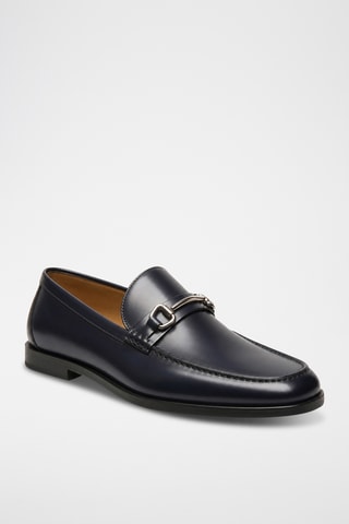 Mocasines de piel - Azul marino