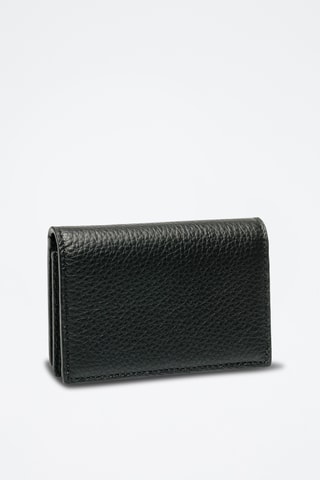 Cartera de piel - Negro