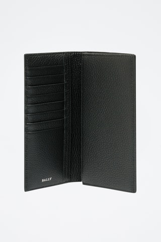 Cartera de piel - Negro