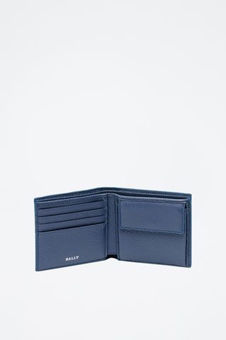 Cartera de piel - Azul marino