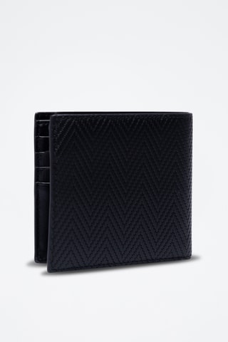 Cartera de piel - Negro