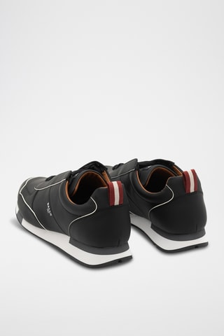 Zapatillas de piel bovina - Negro