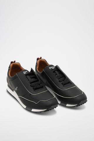 Zapatillas de piel bovina - Negro