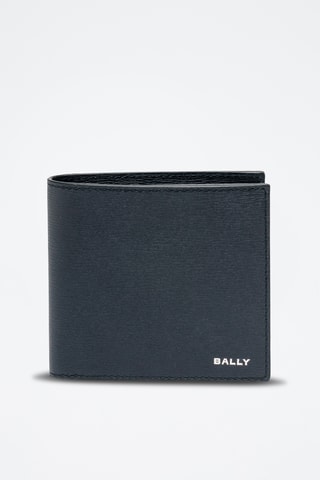 Cartera de piel bovina - Azul marino