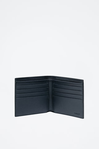 Cartera de piel bovina - Azul marino