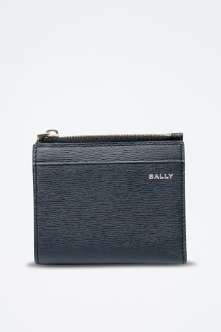 Cartera de piel bovina - Azul marino