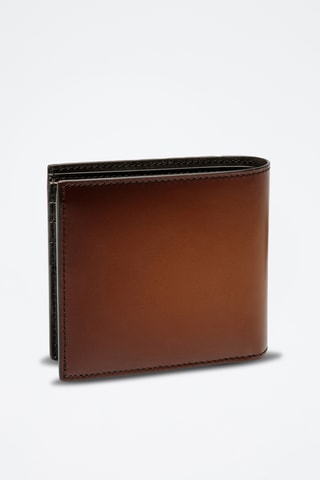 Cartera de piel bovina - Marrón