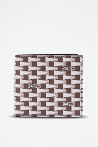 Cartera de piel - Marrón