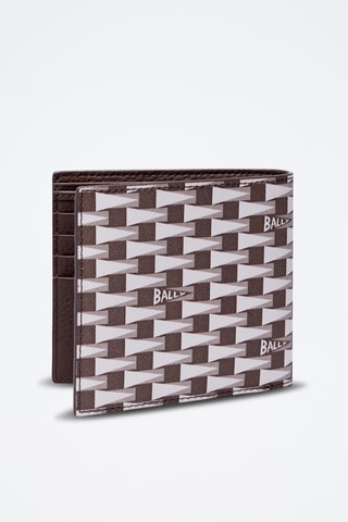 Cartera de piel - Marrón