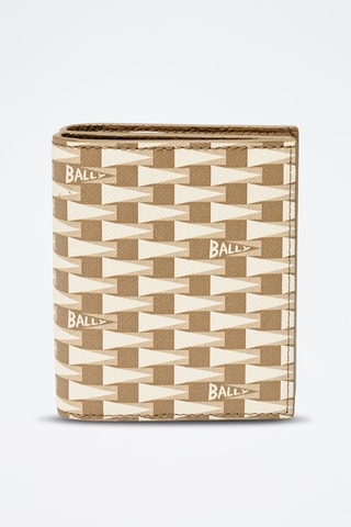 Cartera de piel - Beige