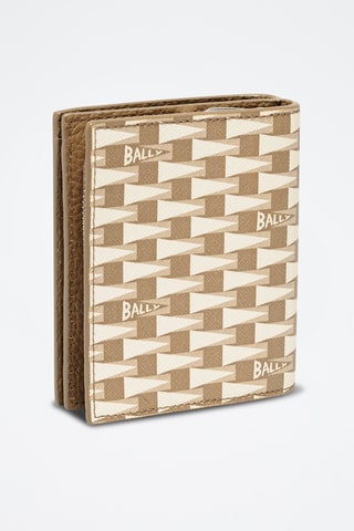 Cartera de piel - Beige