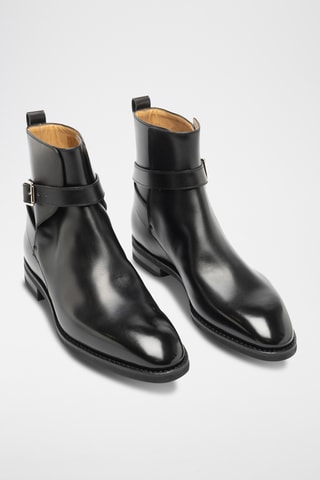 Botas de piel bovina - Negro