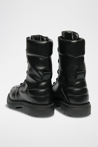 Botas de piel - Negro