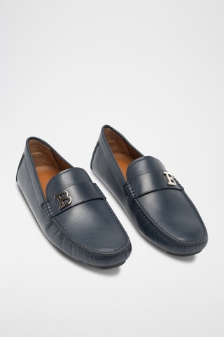 Mocasines de piel ovina - Azul marino
