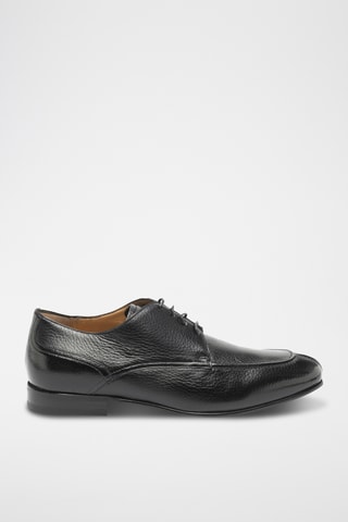 Derbys en cuir de cerf - Noir