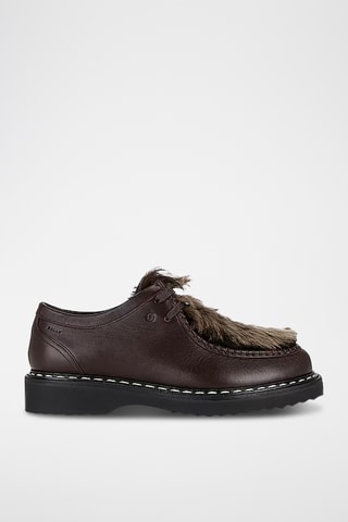 Derbies de piel bovina - Marrón