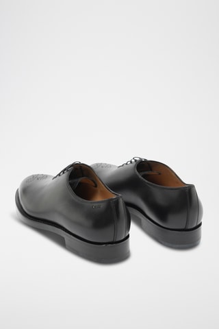 Richelieus de piel bovina - Negro