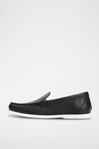 Mocassins en cuir de cerf - Noir