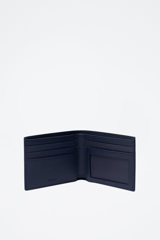 Cartera de piel - Azul marino