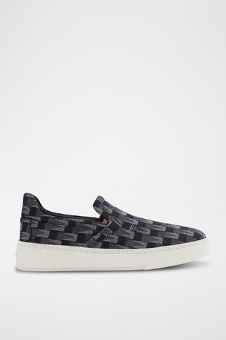 Slip-on - Negro y gris