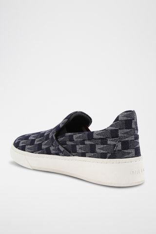 Slip-on - Negro y gris