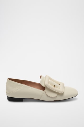 Mocasines de piel caprina - Crudo
