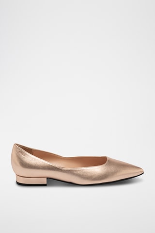 Bailarinas de piel ovina - Rosa dorado