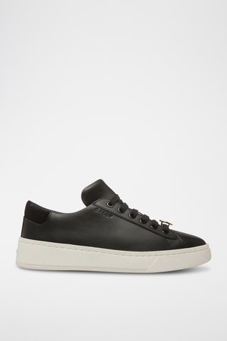 Zapatillas de piel bovina - Negro