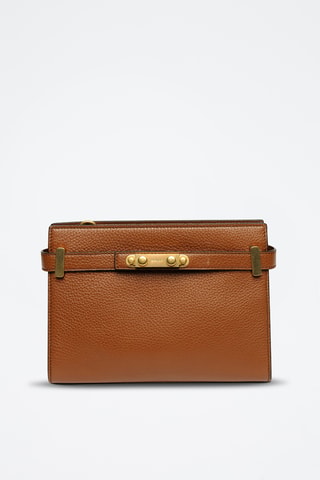 Bolso de piel - Marrón