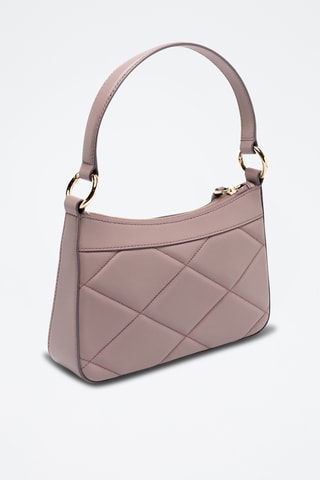 Bolso de piel de cordero - Malva