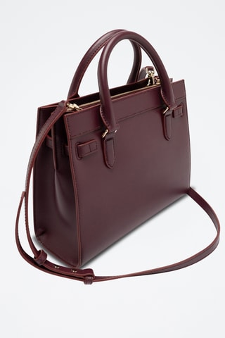 Bolso de piel - Burdeos