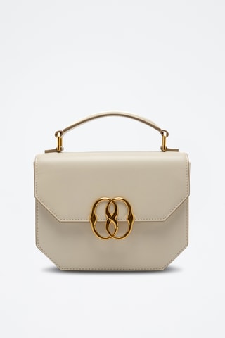 Bolso de piel bovina - Beige