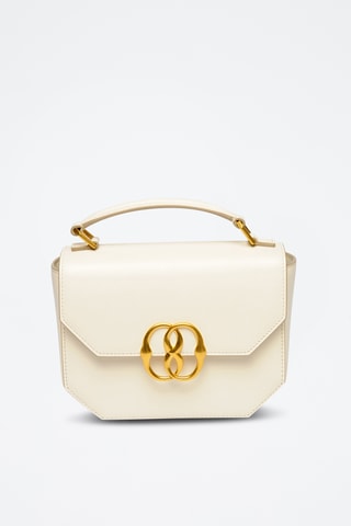 Bolso de piel bovina - Blanco