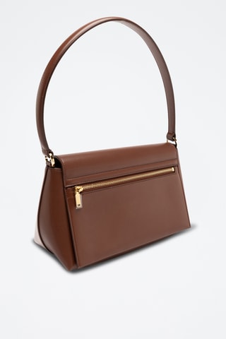 Bolso de piel bovina - Marrón