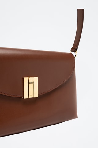 Bolso de piel bovina - Marrón