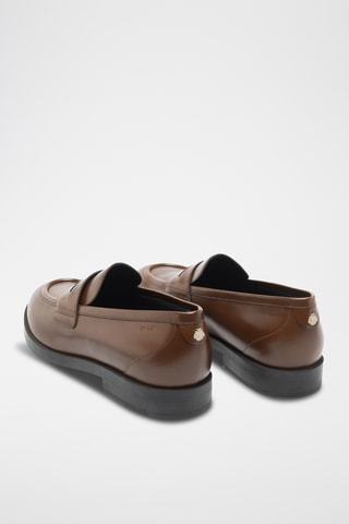 Mocasines de piel bovina - Camel