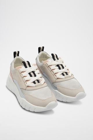 Zapatillas de piel bovina - Rosa