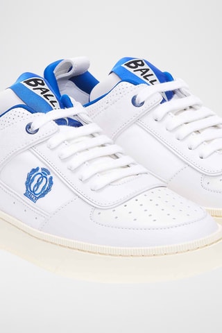 Zapatillas de piel bovina - Blanco