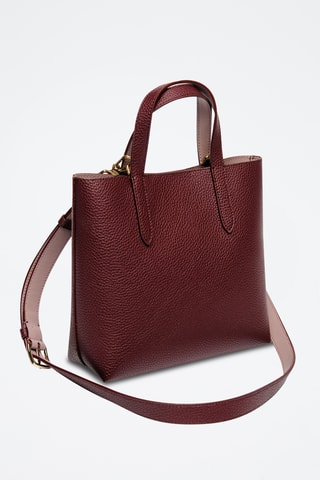Bolso de piel - Burdeos