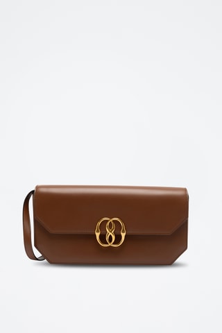 Bolso de piel bovina - Marrón