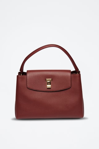 Bolso de piel - Burdeos