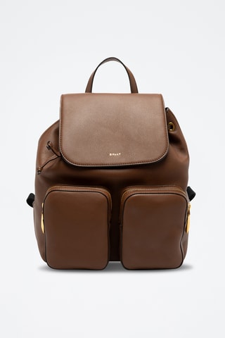Mochila de piel bovina - Marrón