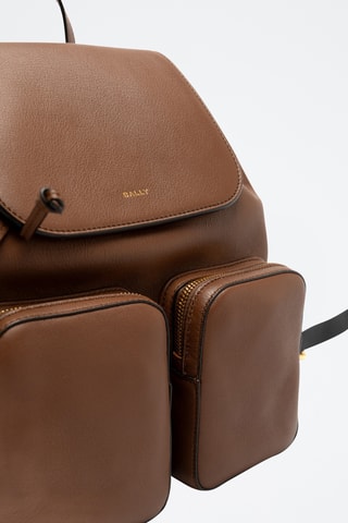 Mochila de piel bovina - Marrón