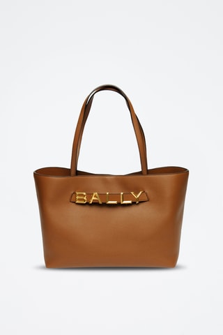 Bolso de piel bovina - Marrón