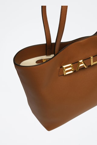 Bolso de piel bovina - Marrón