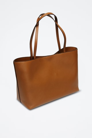 Bolso de piel bovina - Marrón